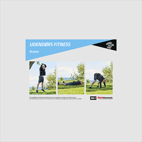 Forhåndsvisning af produktet Øvelseskort til udendørs fitness
