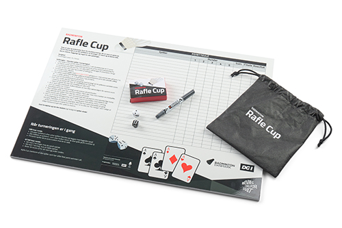 Forhåndsvisning af produktet Rafle Cup – sjov og hyggelig doubleturnering i badminton