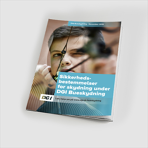 Forhåndsvisning af produktet Sikkerhedsbestemmelser for skydning under DGI Bueskydning.