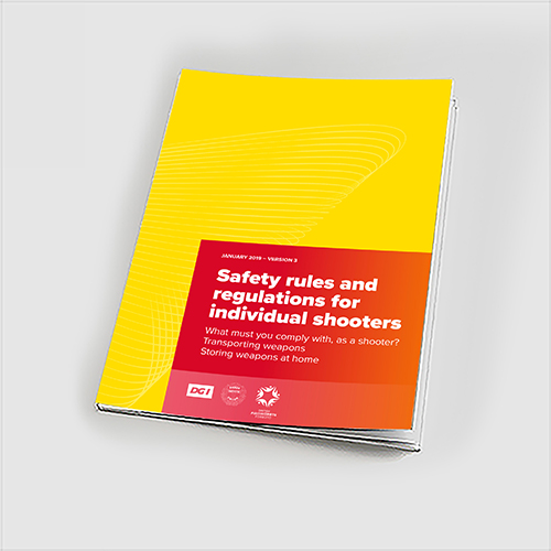 Forhåndsvisning af produktet Safety ruels and regulations for individual  shootert
