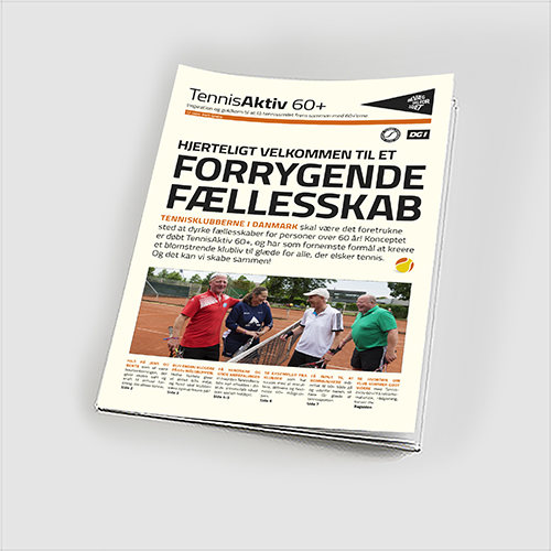 Forhåndsvisning af produktet ”TennisAktiv 60+ avisen” – klubguide