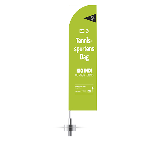 Forhåndsvisning af produktet Tennissportens Dag - Beachflag
