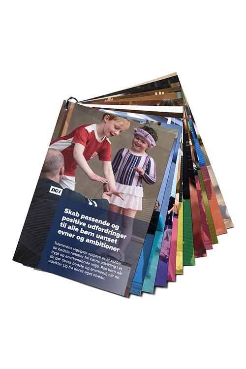 Forhåndsvisning af produktet Børnetræneranbefalinger – refleksionskort.